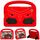 Per Samsung Galaxy Tab A9 Custodia per tablet EVA antiurto con cavalletto stile Sparrow (rossa) Per Samsung Galaxy Tab A9 Custodia per tablet EVA antiurto con cavalletto stile Sparrow (rossa)