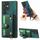 Custodia per telefono posteriore in pelle con cinturino incrociato retrò per Samsung Galaxy S22 Ultra 5G (verde) Custodia per telefono posteriore in pelle con cinturino incrociato retrò per Samsung Galaxy S22 Ultra 5G (verde)