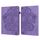 Custodia per tablet in pelle con motivo pavone in rilievo per Samsung Galaxy Tab A9 (viola) Custodia per tablet in pelle con motivo pavone in rilievo per Samsung Galaxy Tab A9 (viola)