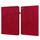 Custodia per tablet in pelle con motivo pavone in rilievo per Samsung Galaxy Tab A9+ (rossa) Custodia per tablet in pelle con motivo pavone in rilievo per Samsung Galaxy Tab A9+ (rossa)