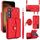 Custodia per telefono in pelle a portafoglio orizzontale rombica a tracolla per Samsung Galaxy S23 5G (rossa) Custodia per telefono in pelle a portafoglio orizzontale rombica a tracolla per Samsung Galaxy S23 5G (rossa)