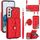 Custodia per telefono in pelle a portafoglio orizzontale rombica a tracolla per Samsung Galaxy S22 5G (rossa) Custodia per telefono in pelle a portafoglio orizzontale rombica a tracolla per Samsung Galaxy S22 5G (rossa)