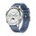 Per Huawei Watch GT4 cinturino in pelle di nylon e silicone da 46 mm (blu)