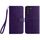 Custodia per telefono in pelle con trama rombica per Samsung Galaxy S22 5G con cordino (viola) Custodia per telefono in pelle con trama rombica per Samsung Galaxy S22 5G con cordino (viola)