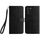 Custodia per telefono in pelle con trama rombica per Samsung Galaxy S22 5G con cordino (nero) Custodia per telefono in pelle con trama rombica per Samsung Galaxy S22 5G con cordino (nero)