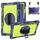 Custodia per tablet in silicone a contrasto per PC con rotazione a 360 gradi per Samsung Galaxy Tab S9+ (blu navy + giallo verde) Custodia per tablet in silicone a contrasto per PC con rotazione a 360 gradi per Samsung Galaxy Tab S9+ (blu navy + giallo verde)
