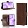Per Ulefone Note 15 Custodia per telefono in pelle con texture di vitello con slot per schede (marrone) Per Ulefone Note 15 Custodia per telefono in pelle con texture di vitello con slot per schede (marrone)
