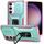 Custodia per telefono con supporto scorrevole Camshield per Samsung Galaxy S23 5G (grigio verde + rosa) Custodia per telefono con supporto scorrevole Camshield per Samsung Galaxy S23 5G (grigio verde + rosa)