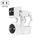 La telecamera WiFi ESCAM PT212 per cani robot con doppia lente da 4 MP supporta l'archiviazione su cloud/audio bidirezionale/visione notturna, specifica: spina americana La telecamera WiFi ESCAM PT212 per cani robot con doppia lente da 4 MP supporta l'archiviazione su cloud/audio bidirezionale/visione notturna, specifica: spina americana