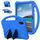 Per Honor Pad X9 Custodia tablet antiurto EVA con supporto (blu)