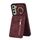 Per Samsung Galaxy S22 5G Custodia per cellulare con anello retrò e cerniera RFID (vino rosso) Per Samsung Galaxy S22 5G Custodia per cellulare con anello retrò e cerniera RFID (vino rosso)