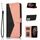 Per Samsung Galaxy S21 Ultra 5G Custodia in pelle con cuciture a due colori (nero oro rosa) Per Samsung Galaxy S21 Ultra 5G Custodia in pelle con cuciture a due colori (nero oro rosa)