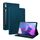 Custodia per tablet in pelle goffrata con fiori di farfalla per Lenovo Tab P12 (blu) Custodia per tablet in pelle goffrata con fiori di farfalla per Lenovo Tab P12 (blu)