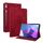 Custodia per tablet in pelle goffrata con fiori di farfalla per Lenovo Tab P12 (rossa) Custodia per tablet in pelle goffrata con fiori di farfalla per Lenovo Tab P12 (rossa)