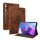 Custodia per tablet in pelle goffrata con fiori di farfalla per Lenovo Tab P12 (marrone) Custodia per tablet in pelle goffrata con fiori di farfalla per Lenovo Tab P12 (marrone)