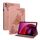 Custodia per tablet in pelle goffrata fiore farfalla da 10,6 pollici per Lenovo Tab M10 5G (oro rosa) Custodia per tablet in pelle goffrata fiore farfalla da 10,6 pollici per Lenovo Tab M10 5G (oro rosa)