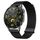 Per Huawei Watch GT 4 46mm Milan Daul cinturino in maglia di acciaio magnetico (nero) Per Huawei Watch GT 4 46mm Milan Daul cinturino in maglia di acciaio magnetico (nero)