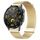 Per Huawei Watch GT 4 46mm Milan Daul cinturino in maglia di acciaio magnetico (oro) Per Huawei Watch GT 4 46mm Milan Daul cinturino in maglia di acciaio magnetico (oro)