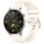 Per Huawei Watch GT4 46mm 22mm cinturino in silicone con fibbia argento lucido liquido (colore Starlight) Per Huawei Watch GT4 46mm 22mm cinturino in silicone con fibbia argento lucido liquido (colore Starlight)