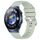 Per Huawei Watch 4 Pro 22mm cinturino in silicone con fibbia argento lucido liquido (verde) Per Huawei Watch 4 Pro 22mm cinturino in silicone con fibbia argento lucido liquido (verde)