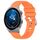 Per Huawei Watch GT3 Pro 46mm 22mm Cinturino in silicone con fibbia argento lucido liquido (arancione) Per Huawei Watch GT3 Pro 46mm 22mm Cinturino in silicone con fibbia argento lucido liquido (arancione)