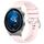 Per Huawei Watch GT3 Pro 46mm 22mm Cinturino in silicone con fibbia argento lucido liquido (rosa) Per Huawei Watch GT3 Pro 46mm 22mm Cinturino in silicone con fibbia argento lucido liquido (rosa)