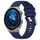 Per Huawei Watch GT3 Pro 46mm 22mm Cinturino in silicone con fibbia argento lucido liquido (blu scuro) Per Huawei Watch GT3 Pro 46mm 22mm Cinturino in silicone con fibbia argento lucido liquido (blu scuro)