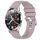 Per Huawei Watch GT2 42mm 20mm cinturino in silicone con fibbia argento lucido liquido (viola) Per Huawei Watch GT2 42mm 20mm cinturino in silicone con fibbia argento lucido liquido (viola)