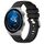 Per Huawei Watch GT3 Pro 43mm 20mm Cinturino in silicone con fibbia argento lucido liquido (nero) Per Huawei Watch GT3 Pro 43mm 20mm Cinturino in silicone con fibbia argento lucido liquido (nero)
