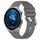 Per Huawei Watch GT3 Pro 43mm 20mm Cinturino in silicone con fibbia argento lucido liquido (grigio scuro) Per Huawei Watch GT3 Pro 43mm 20mm Cinturino in silicone con fibbia argento lucido liquido (grigio scuro)