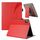 Custodia per tablet in pelle con texture litchi per Nokia T10 8.0 (rossa)