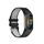 Per Fitbit Charge 6 cinturino in silicone traspirante bicolore (nero + grigio) Per Fitbit Charge 6 cinturino in silicone traspirante bicolore (nero + grigio)
