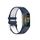 Per cinturino in silicone traspirante bicolore Fitbit Charge 6 (blu + bianco) Per cinturino in silicone traspirante bicolore Fitbit Charge 6 (blu + bianco)