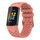 Per Fitbit Charge 6 cinturino sportivo in silicone traspirante tinta unita (rosa) Per Fitbit Charge 6 cinturino sportivo in silicone traspirante tinta unita (rosa)