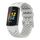 Per Fitbit Charge 6 cinturino sportivo in silicone traspirante tinta unita (colore Starlight) Per Fitbit Charge 6 cinturino sportivo in silicone traspirante tinta unita (colore Starlight)