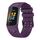 Per Fitbit Charge 5 cinturino sportivo in silicone traspirante tinta unita (viola scuro) Per Fitbit Charge 5 cinturino sportivo in silicone traspirante tinta unita (viola scuro)