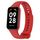 Per Xiaomi Mi Band 8 cinturino in silicone integrato attivo in tinta unita (rosso) Per Xiaomi Mi Band 8 cinturino in silicone integrato attivo in tinta unita (rosso)