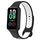Per Xiaomi Mi Band 8 cinturino sportivo in silicone traspirante attivo bicolore (nero bianco) Per Xiaomi Mi Band 8 cinturino sportivo in silicone traspirante attivo bicolore (nero bianco)