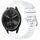 Per cinturino in silicone con fibbia in argento lucido Garmin Vivomove Sport (bianco) Per cinturino in silicone con fibbia in argento lucido Garmin Vivomove Sport (bianco)