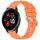 Per cinturino in silicone con fibbia argento lucido Garmin Venu 2 Plus (arancione) Per cinturino in silicone con fibbia argento lucido Garmin Venu 2 Plus (arancione)
