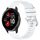 Per cinturino in silicone con fibbia argento lucido Garmin Venu 2 Plus (bianco) Per cinturino in silicone con fibbia argento lucido Garmin Venu 2 Plus (bianco)