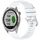Per cinturino in silicone con fibbia in argento lucido liquido Garmin Approach S40 (bianco) Per cinturino in silicone con fibbia in argento lucido liquido Garmin Approach S40 (bianco)