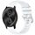 Per cinturino in silicone Garmin VivoMove Style/Vivomove Liquid lucido con fibbia in argento (bianco) Per cinturino in silicone Garmin VivoMove Style/Vivomove Liquid lucido con fibbia in argento (bianco)