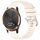 Per cinturino in silicone con fibbia argento lucido Garmin Vivomove HR Sport (Starlight) Per cinturino in silicone con fibbia argento lucido Garmin Vivomove HR Sport (Starlight)