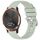 Per cinturino in silicone con fibbia argento lucido Garmin Vivomove HR Sport (verde) Per cinturino in silicone con fibbia argento lucido Garmin Vivomove HR Sport (verde)