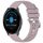 Per cinturino in silicone con fibbia argento lucido liquido Garmin Vivoactive 3/3 Music (viola) Per cinturino in silicone con fibbia argento lucido liquido Garmin Vivoactive 3/3 Music (viola)