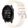 Per Garmin Forerunner 245/245 Music Liquid lucido cinturino in silicone con fibbia in argento (Starlight)