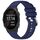 Per Garmin Forerunner 245/245 Music Liquid lucido argento fibbia cinturino in silicone (blu scuro) Per Garmin Forerunner 245/245 Music Liquid lucido argento fibbia cinturino in silicone (blu scuro)