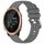Per cinturino in silicone con fibbia argento lucido per Garmin Forerunner 645/645 Music (grigio) Per cinturino in silicone con fibbia argento lucido per Garmin Forerunner 645/645 Music (grigio)