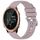 Per cinturino in silicone con fibbia argento lucido per Garmin Forerunner 645/645 Music (viola) Per cinturino in silicone con fibbia argento lucido per Garmin Forerunner 645/645 Music (viola)